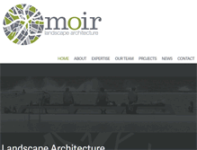 Tablet Screenshot of moirlandscapearchitecture.com.au